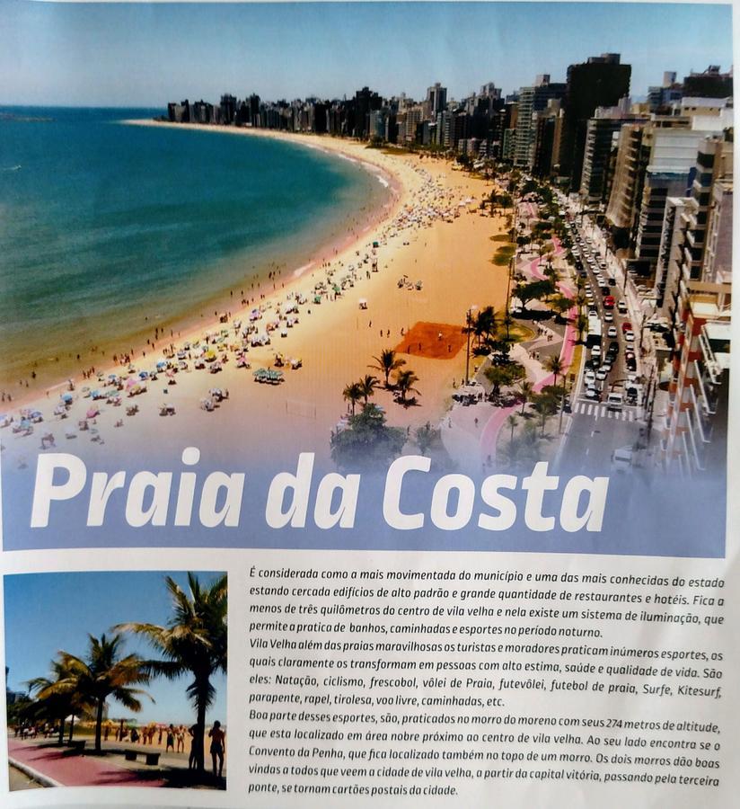 Flat Pasárgada 906, Free Bikes, pé na praia Vila Velha  Exterior foto