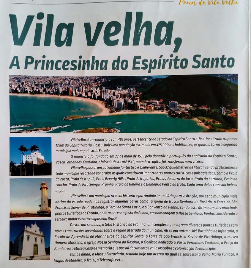 Flat Pasárgada 906, Free Bikes, pé na praia Vila Velha  Exterior foto